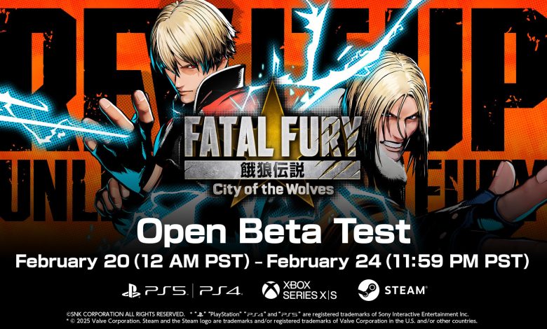 Fatal Fury: مجموعه تست بتا City of the Wolves برای