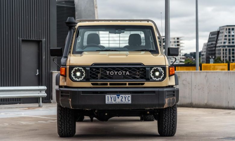 2025 Toyota Landcruiser 70 بررسی سری