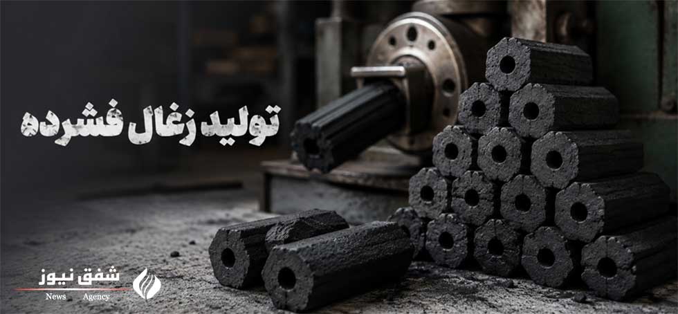 تولید زغال فشرده