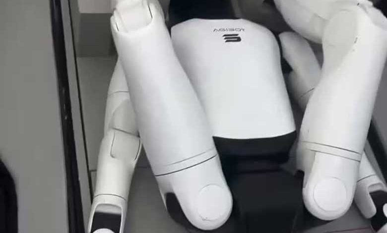 آنباکسینگ ربات انساننما