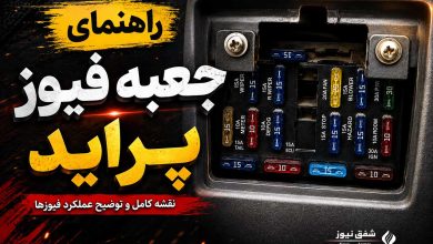 جعبه فیوز پراید