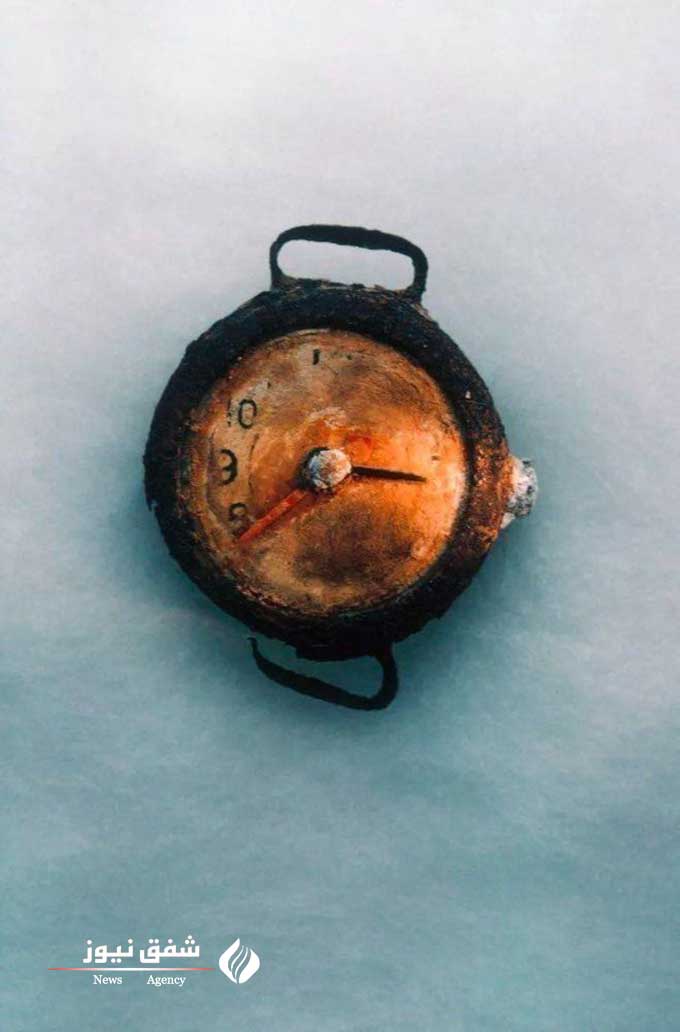 ساعت مچی سوخته هیروشیما